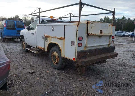 2012 Chevrolet Silverado 2500Hd Work Truck из США, поврежденный, VIN 1GC0KVCG0CZ172996